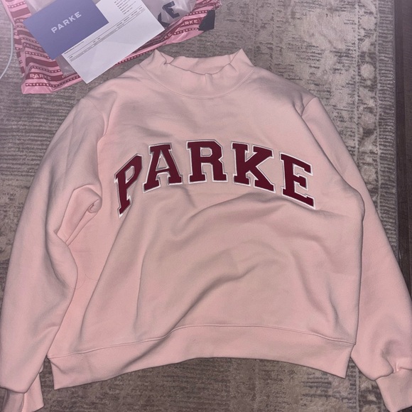 Parke Tops - Parke Valentine’s Varsity Mockneck